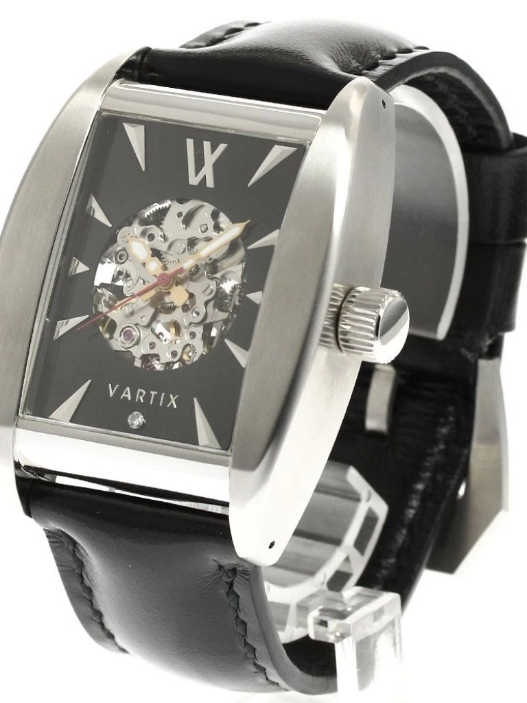 Vartix Growth K5vn Diamond Black Dial Automatic Mens Watch902756